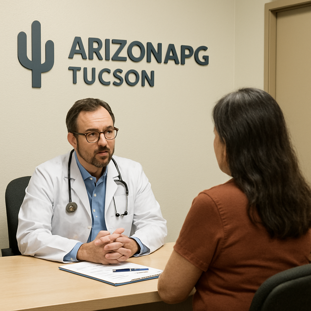Patient consultation at Arizonapg Tucson