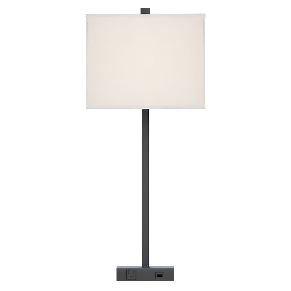 Thumbnail: Summit One Light Table Lamp - Ebony