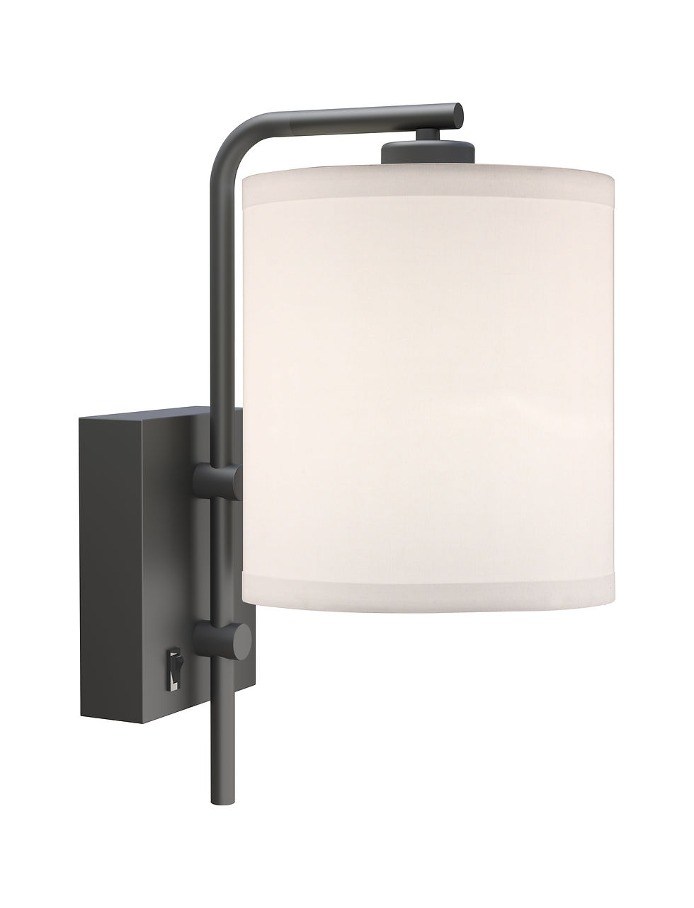 Shay 1 Lt Headboard Sconce - Ebony