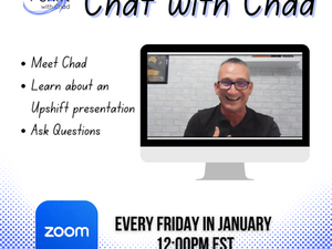 January Only! Chat with Chad: Q & A - Fridays at noon on Zoom