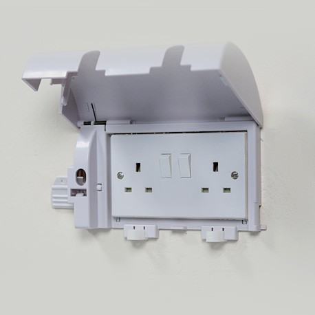 SocketSafe Twin Plug Socket Cover | Inspirland