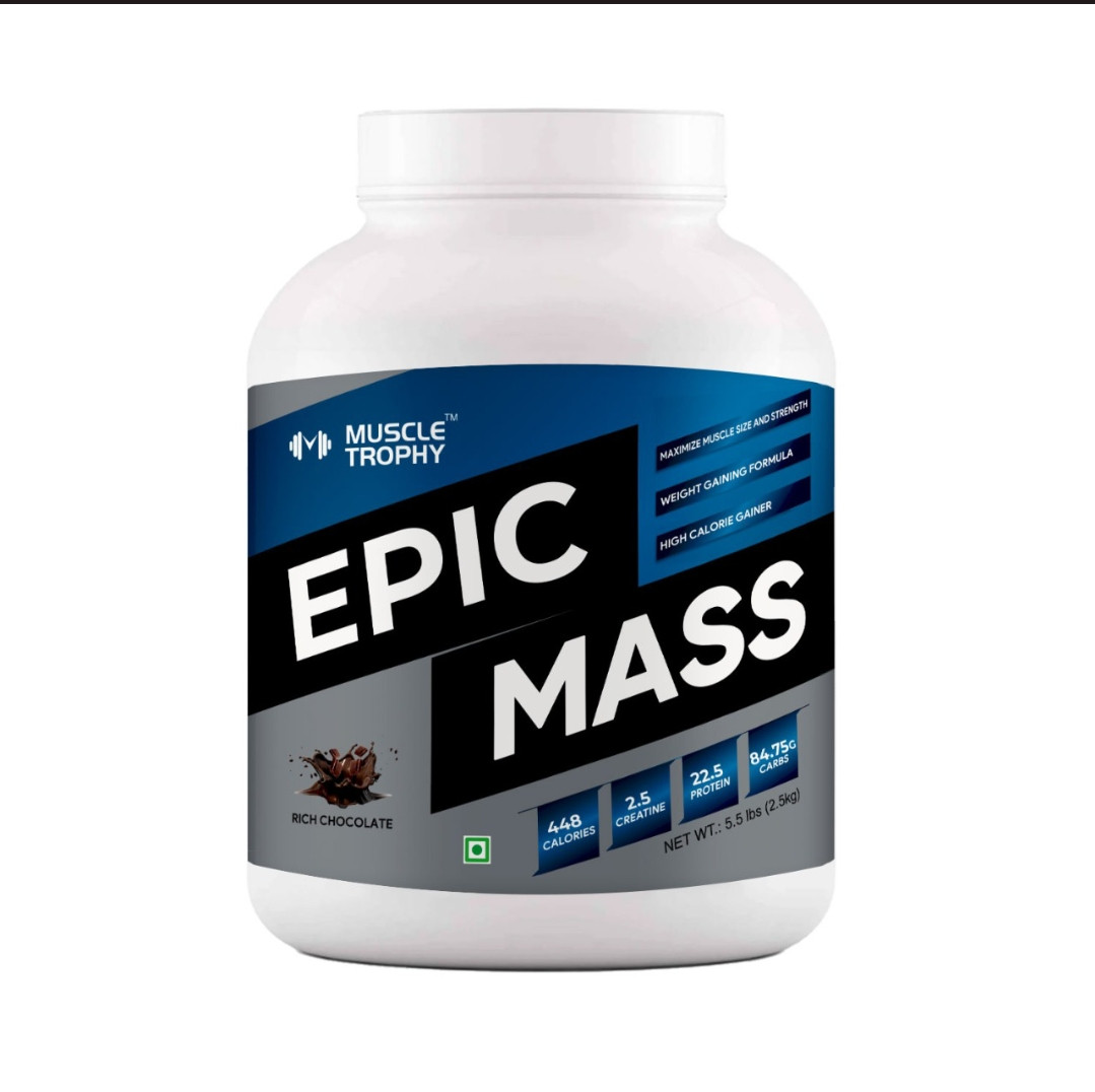 MuscleTrophy Epic Mass (Rich Chocolate, 2.5 kg / 5.5 lb, )
