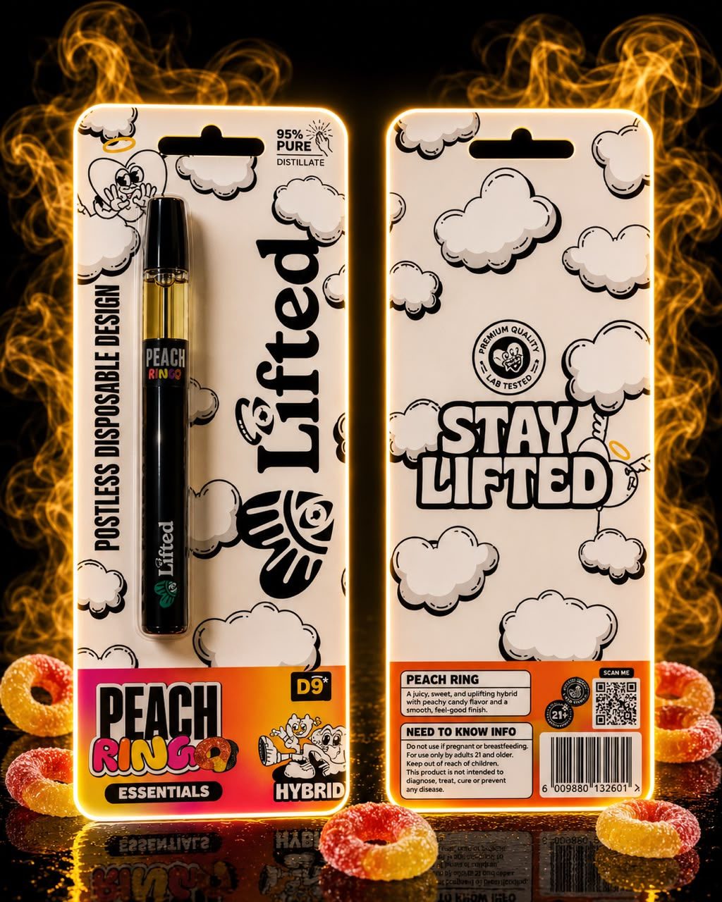 1ml Peach Ring Disposable Vape