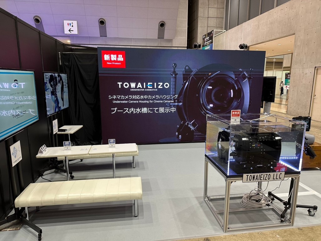壁一面のLEDビジョンも好評でした！