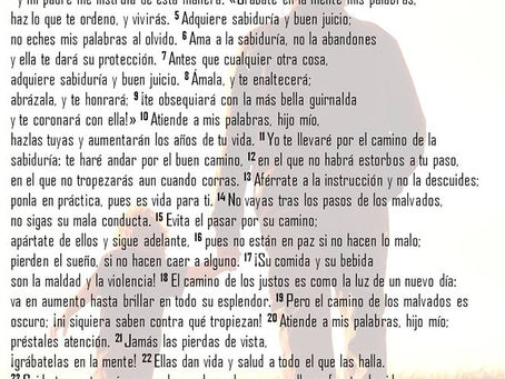 EL CONSEJO DE UN PADRE