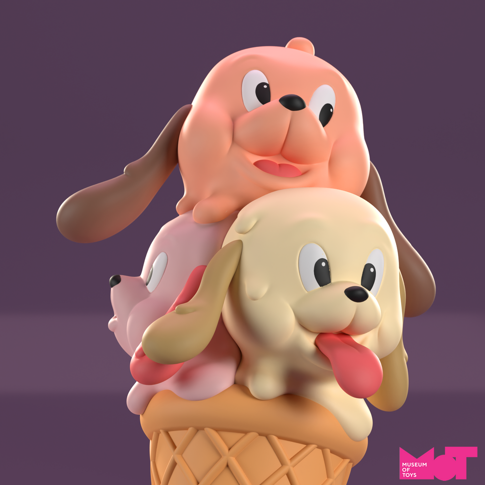 Close-up render