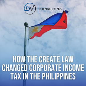 How the CREATE Law Changed Corporate Income Tax in the Philippines
