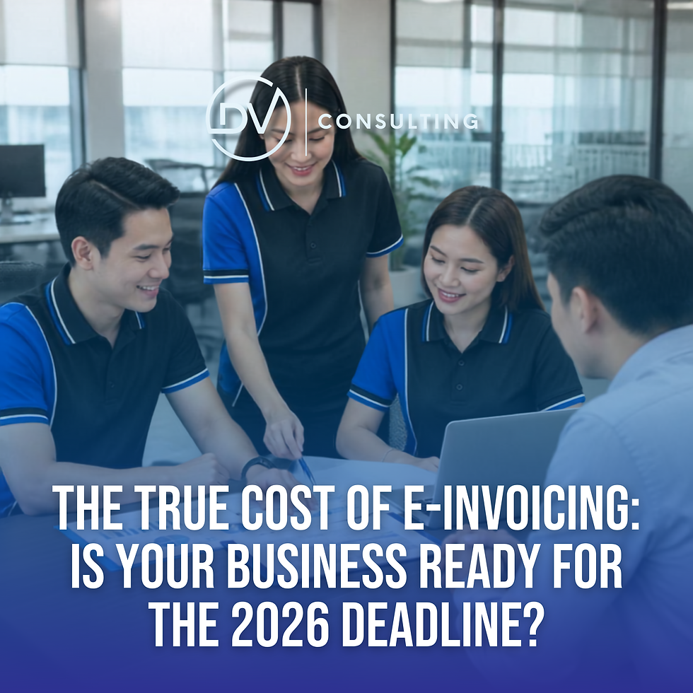 Business owner reviewing digital invoices and financial records, highlighting the costs and compliance requirements of the 2026 e-invoicing deadline.