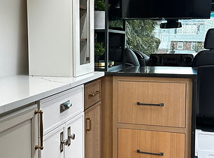 Interior of Rock Valley Cabinetry Mobile Showroom 
