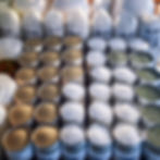 Image showcasing the explosive materials industry, with rows of prilled ammonium nitrate and ammonium nitrate fuel oil. This image represents the secure packaging and transportation of these materials in bulk bags provided by Six Star Bulk Bag. The bags ensure safety and stability during transit and storage, protecting the contents from contamination and maintaining their integrity and effectiveness.