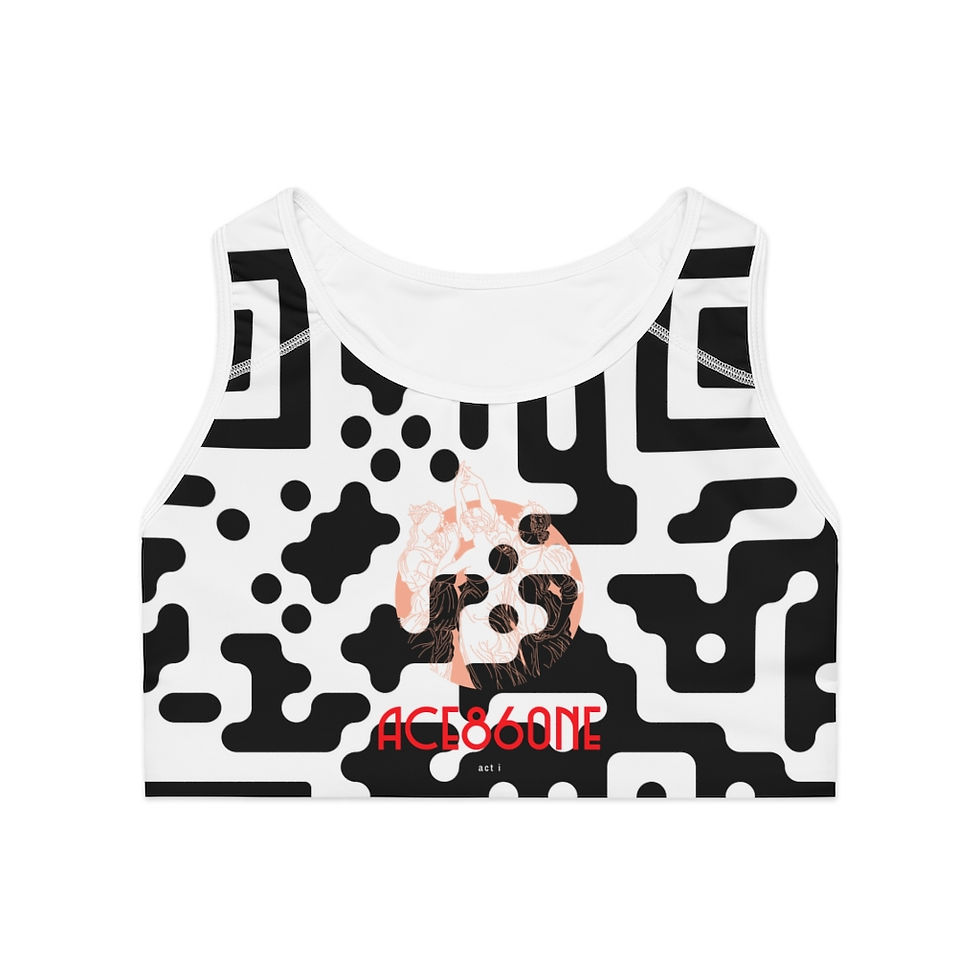 Thumbnail: ACE86ONE Sports Bra