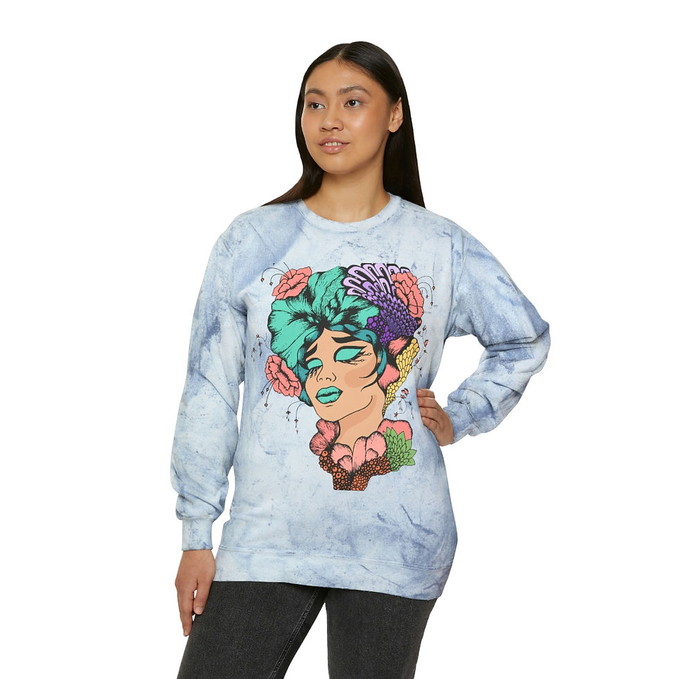 Thumbnail: IWD Color Blast Crewneck Sweatshirt