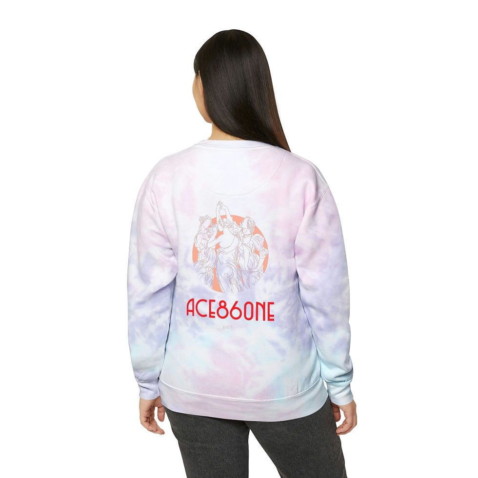 Miniatura: SKULL Tie-Dye Sweatshirt