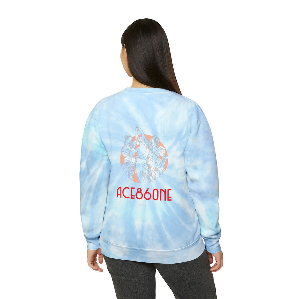 Miniatura: SKULL Tie-Dye Sweatshirt