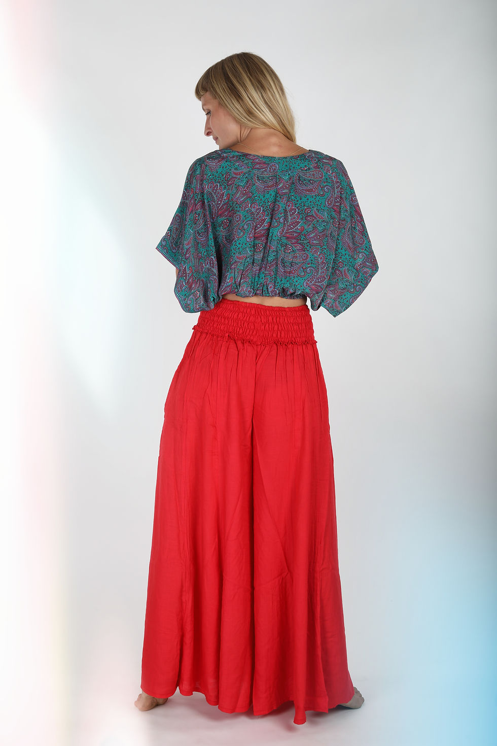 Миниатюра: PANTALONI LARGHI ROSE