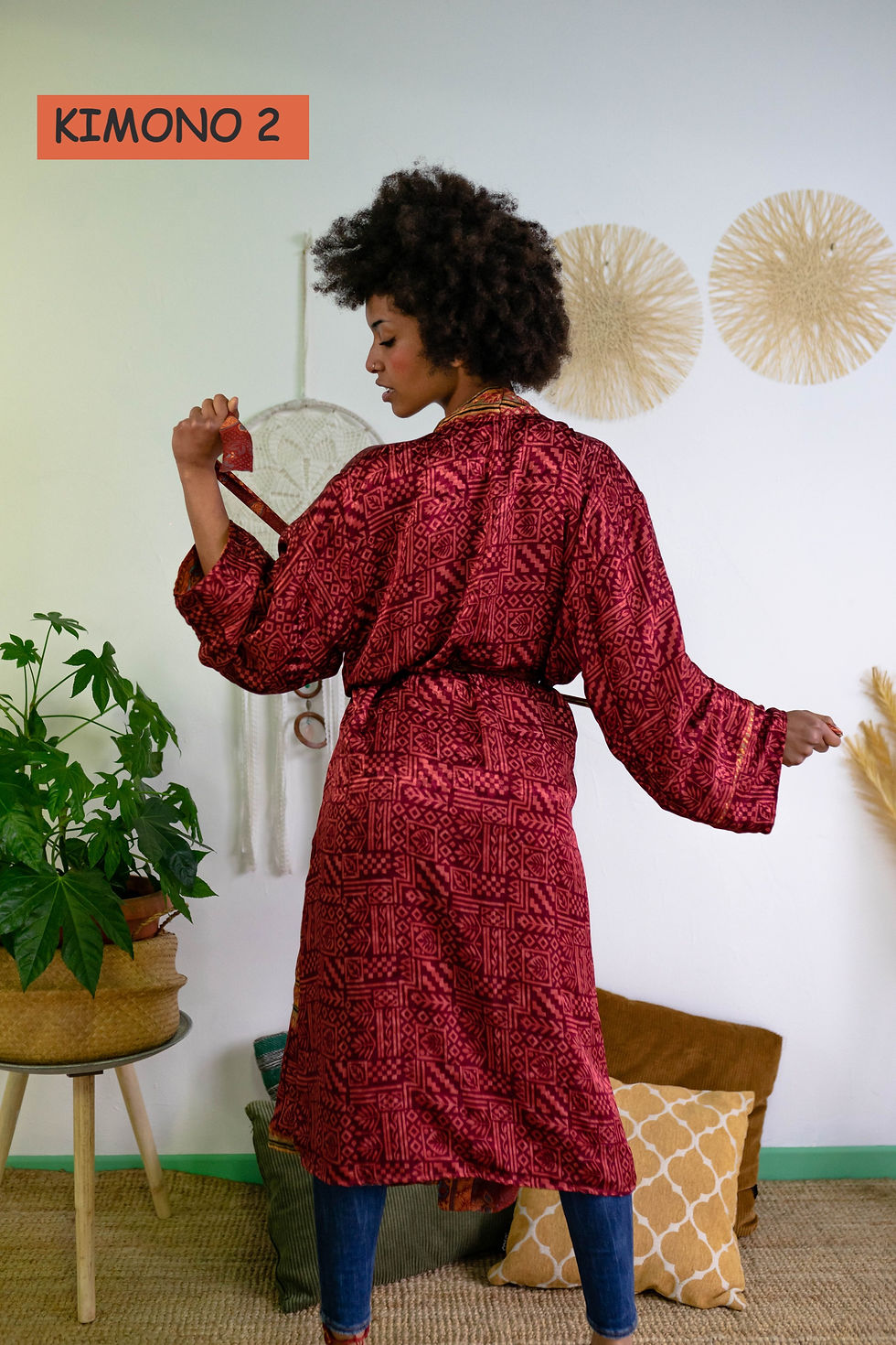 Thumbnail: KIMONO LUNGO REVERSIBILE