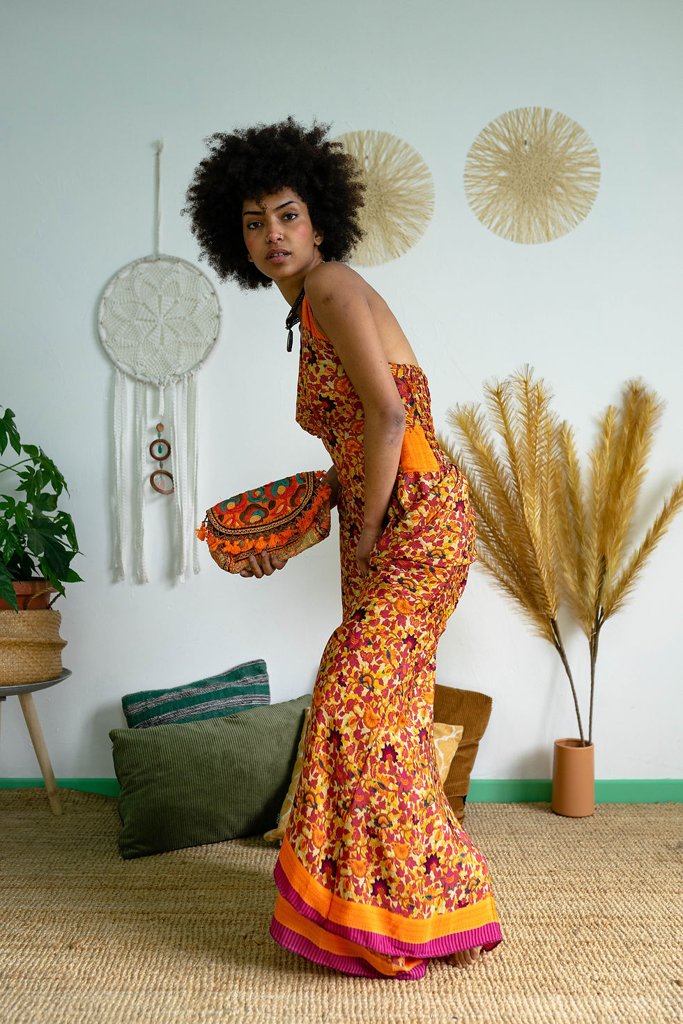 Thumbnail: ABITO LUNGO IN SARI INDIANO