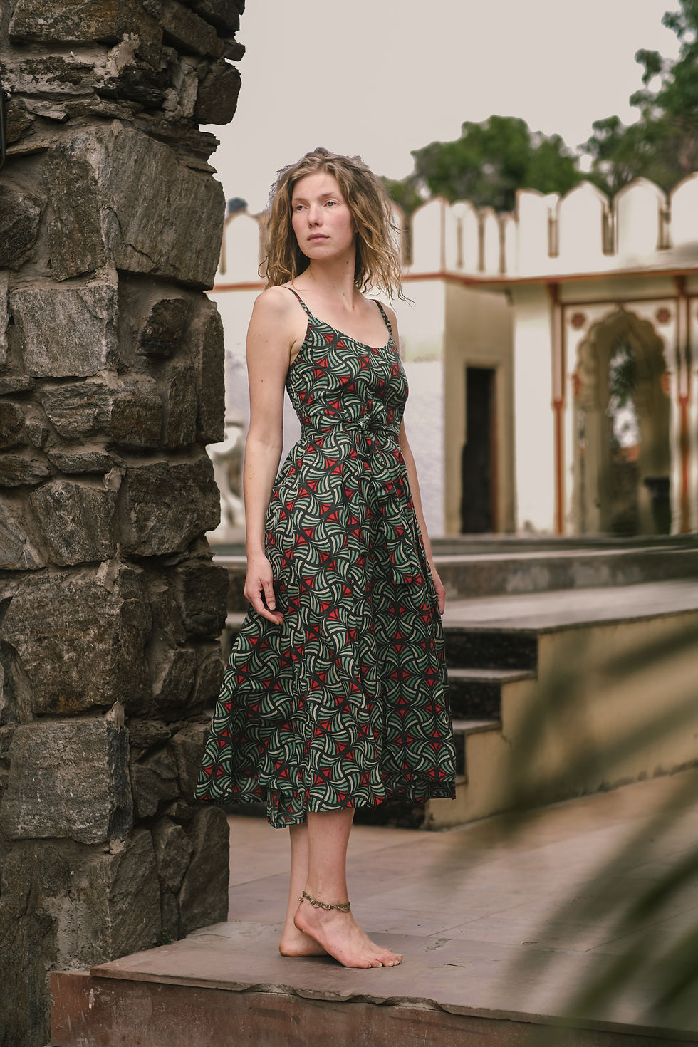 Миниатюра: VESTITO RETRÒ IN COTONE
