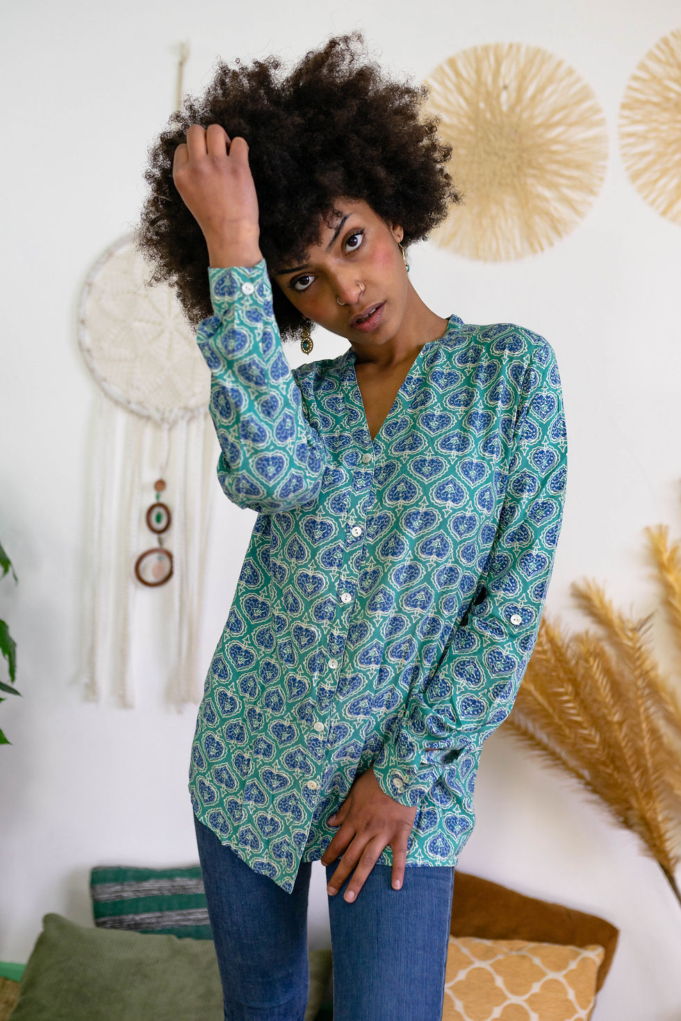 Miniatura: CAMICIA MANICHE LUNGHE