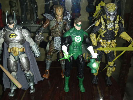 Review - Batman VS Predator & Green Lantern VS Predator Yellow Lantern (NECA para la NYCC 2019)