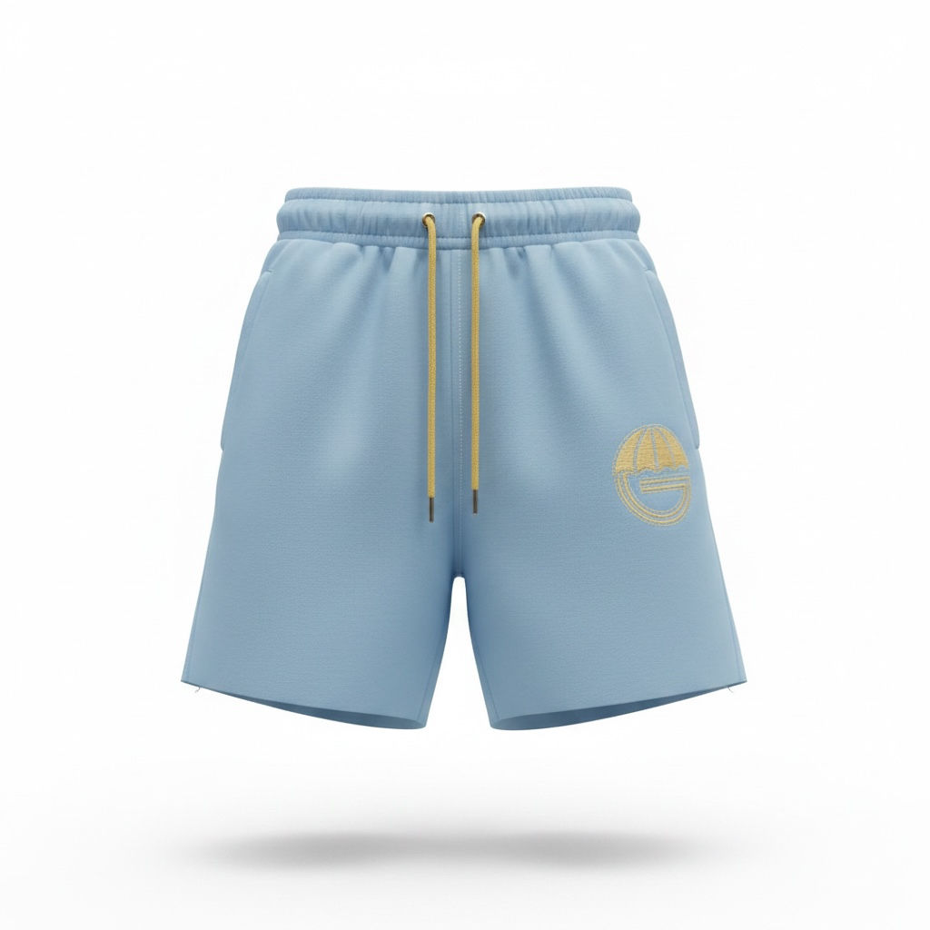 Star Status “Baby Blue” Shorts 