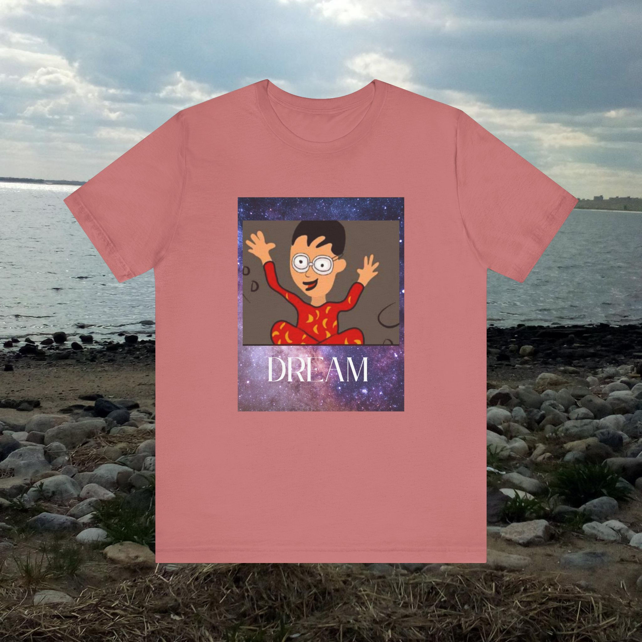 Dream Big Short Sleeve Tee | Fun Graphic Shirt,
