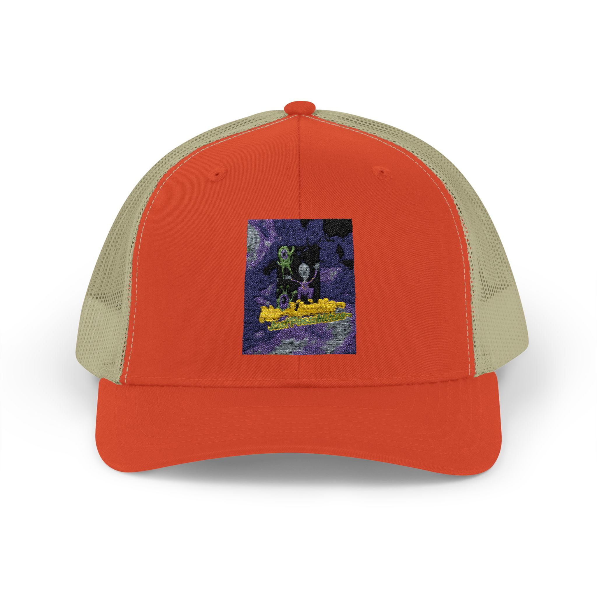 Vibrant Snapback Trucker Cap Hat, Gift for Friends,
