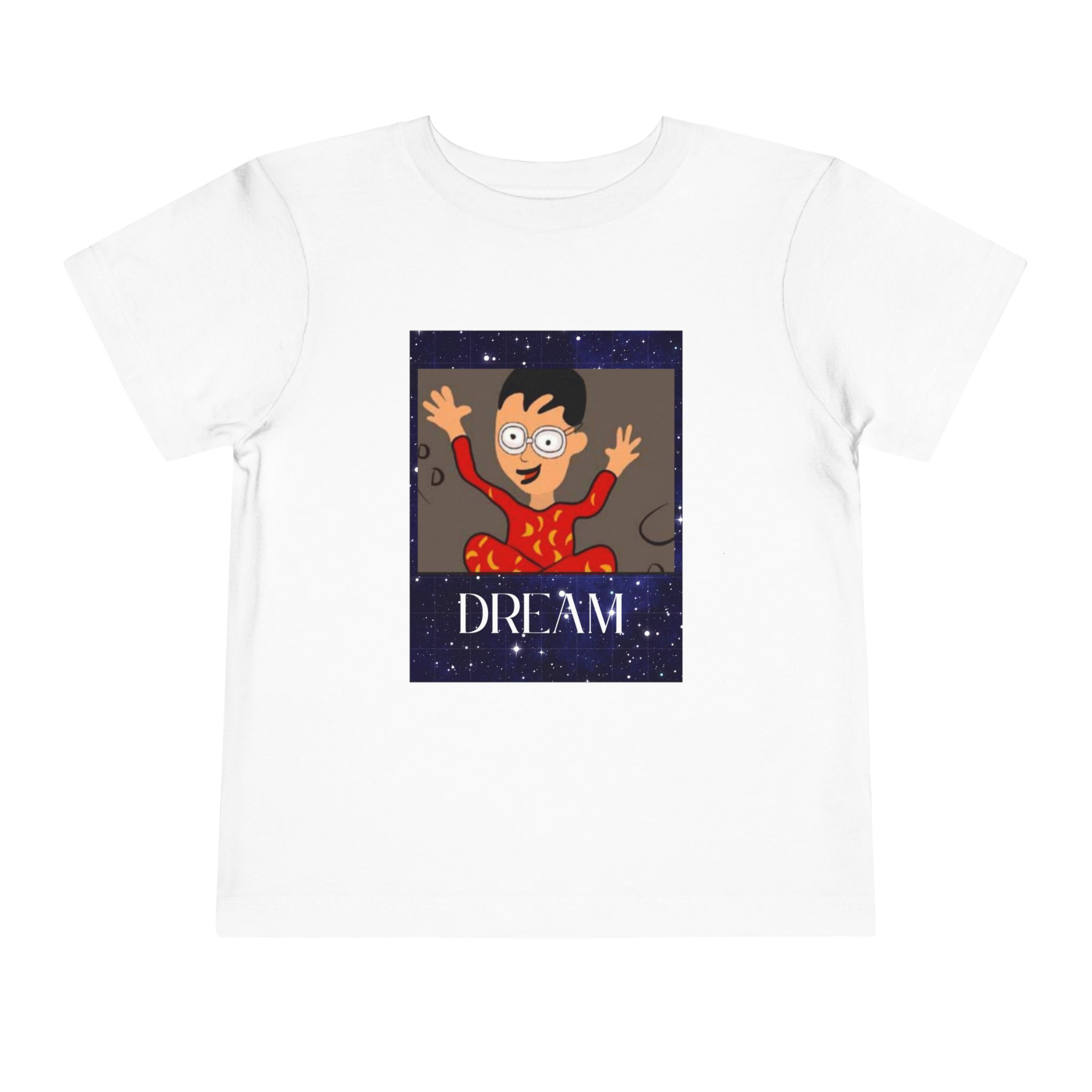 Dream Big Toddler Tee, Fun Kids Shirt, Space Theme,