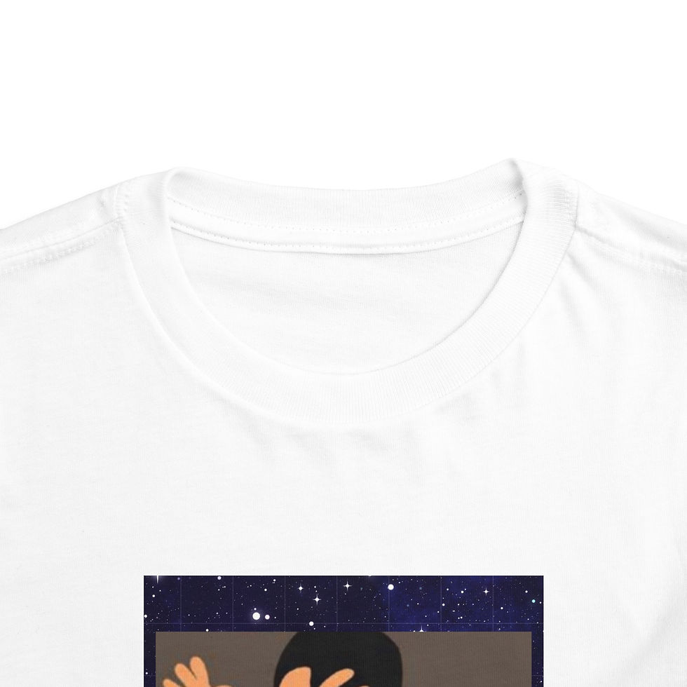 Thumbnail: Dream Big Toddler Tee, Fun Kids Shirt, Space Theme, 