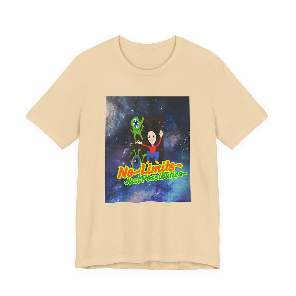 Thumbnail: No Limits Unisex Tee - Just Possibilities, Inspirational Tee's, 