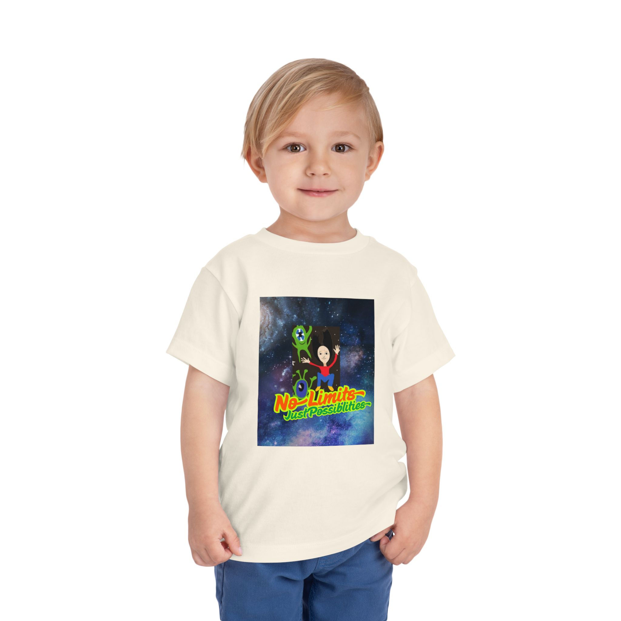 No Limits Toddler Tee | Cool Kids T-Shirt for Playtime, 