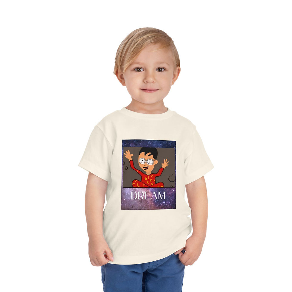 Thumbnail: Dream Big Toddler Tee, Kid's Inspirational Shirt,