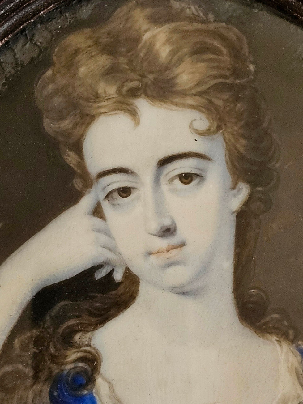 Thumbnail: Baroque portrait of an unknown lady by Bernard Lens 111 c 1710