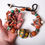 Thumbnail: Amazing Berber egg bead tagmoute coral amazonite and amber necklace