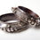 Thumbnail: Large pair of Saharan Moroccan silver bangles, antique