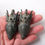 Thumbnail: Cambodian Angor Wat Khmer bronze temple ornaments or earrings 12th C