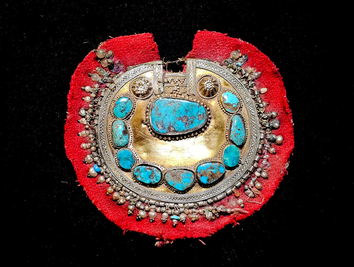 Saudi Najd Bedouin Forehead Ornament, Kaffa