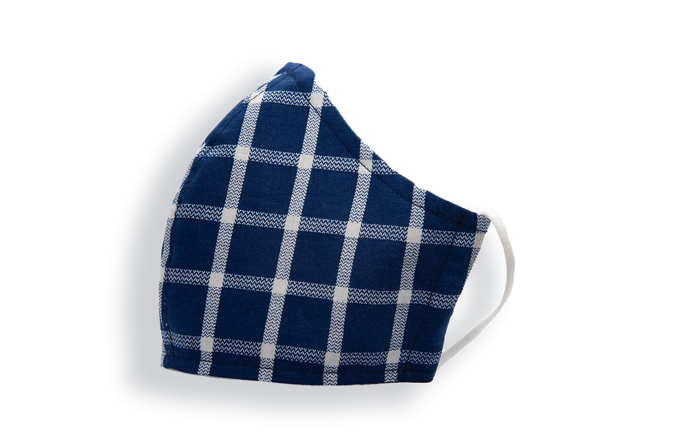 Thumbnail: Blue Plaid Mask