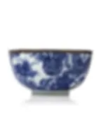 Porcelain bowl with 'Bleu de Hué' decoration, Vietnam, 18th century, appraised by Gauchet Art Asiatique for the Millon auction house, sold for €85,000