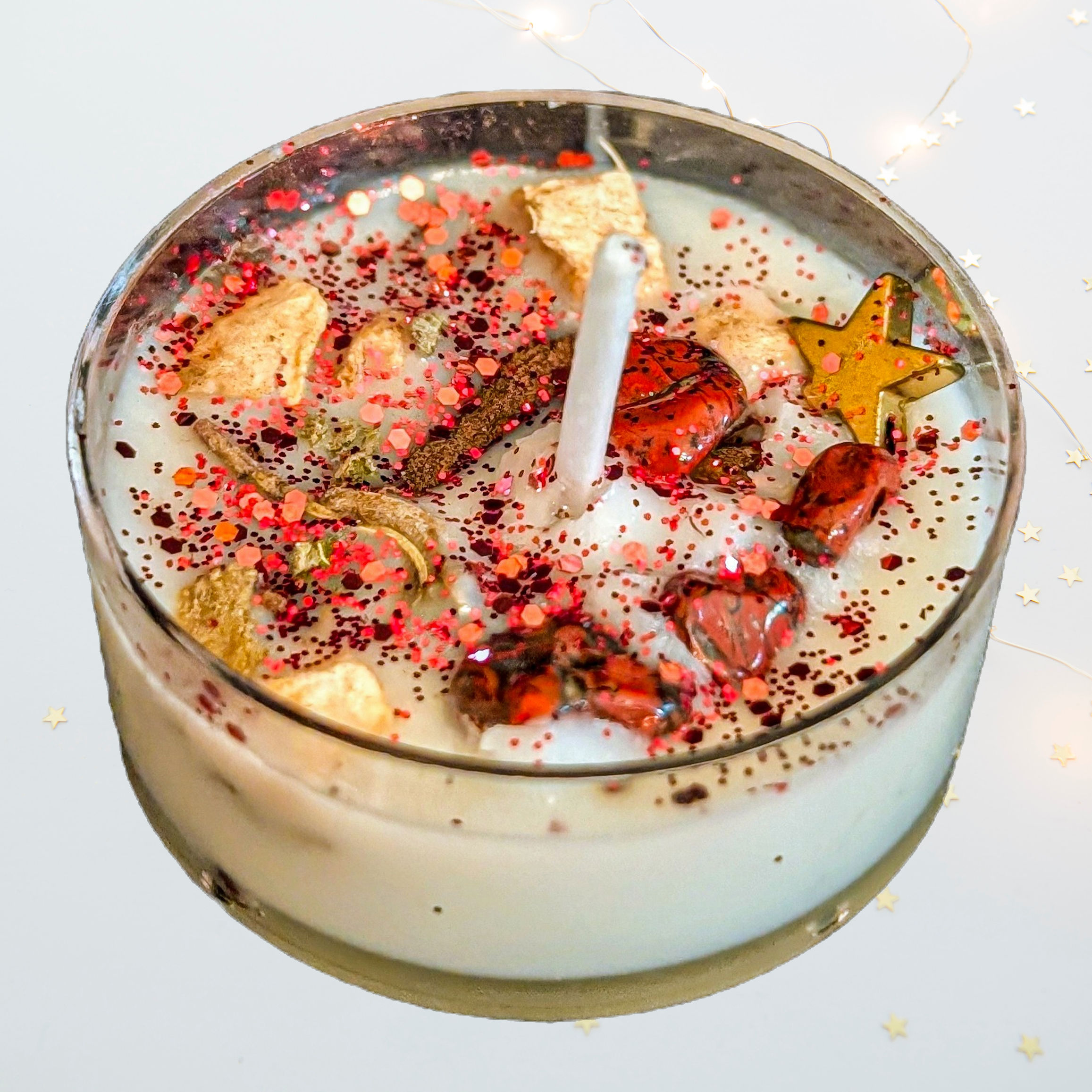 Root Chakra Manifestation Tea Candle