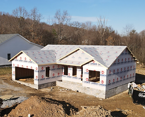 Semi custom home under construction for sale