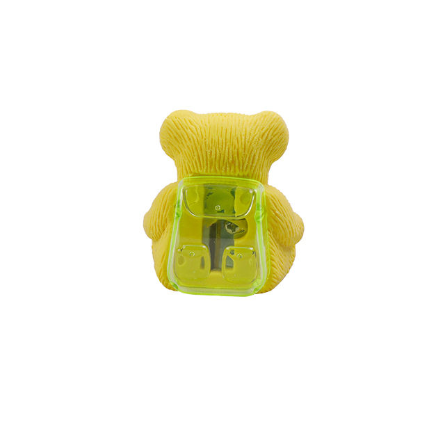 Thumbnail: Bear Sharpener With Eraser | Pink | Yellow | Purple | Green