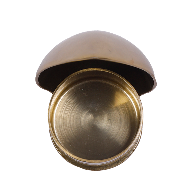 Thumbnail: Stainless Steel, Aluminium ikea Tealight Holder, Gold-Colour, Pack of 1