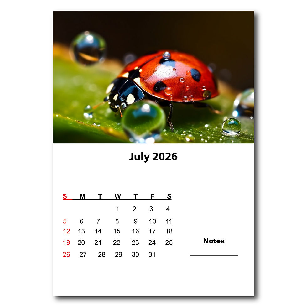 Thumbnail: Desk Calendar 2026 (A5 Size - 12 Pages Month Wise) | Table calendar 2026