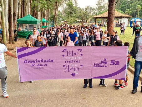 Caminhada do amor!