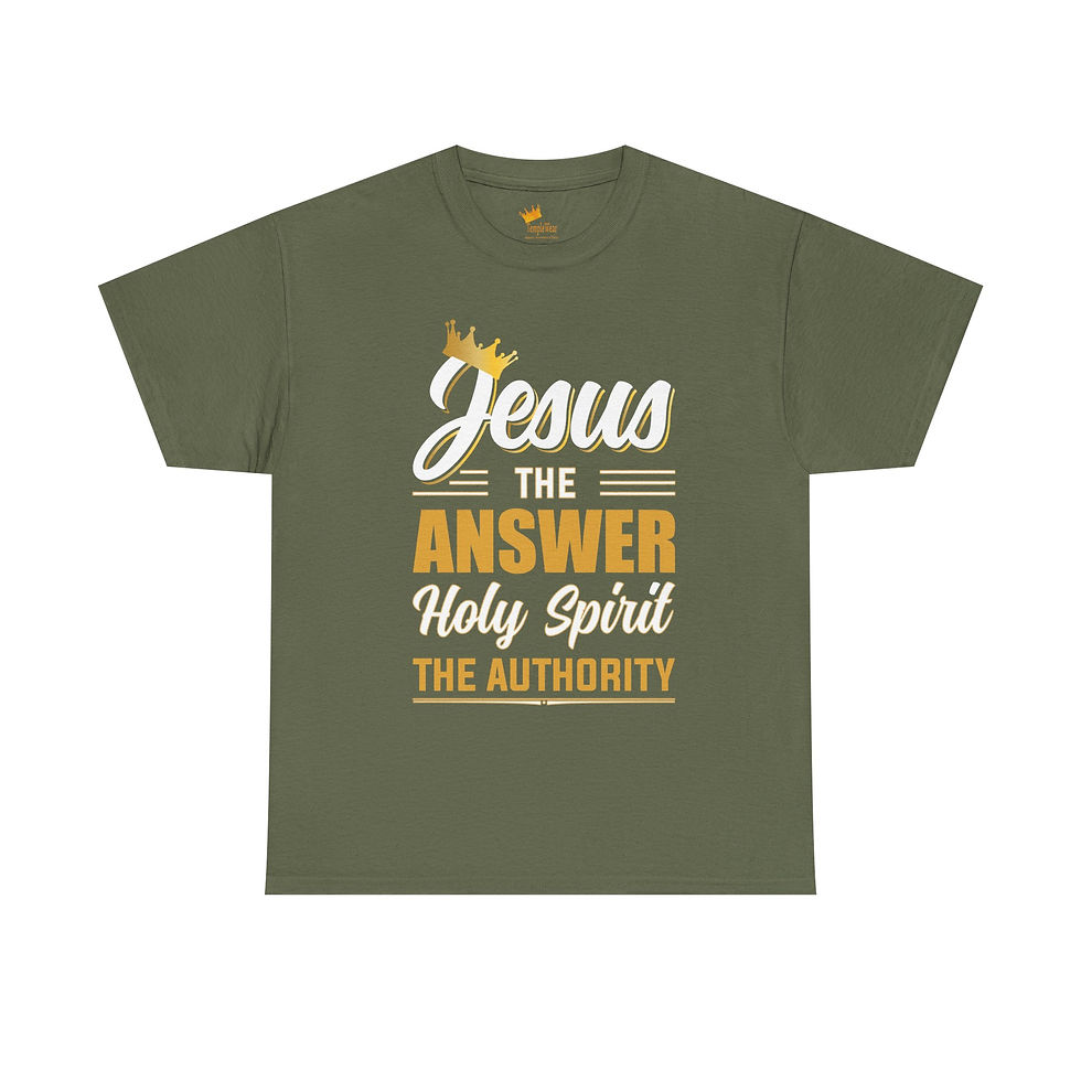 Thumbnail: Jesus-the way-truth-life-the Answer, God- Holy Spirit - the Authority John 14:6