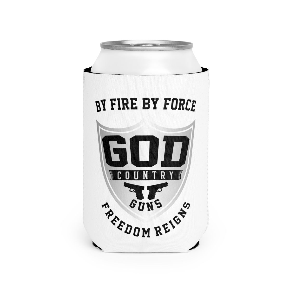 12oz Can Cooler Protect 2nd Amendment Save America Or Drink their Hateorade  