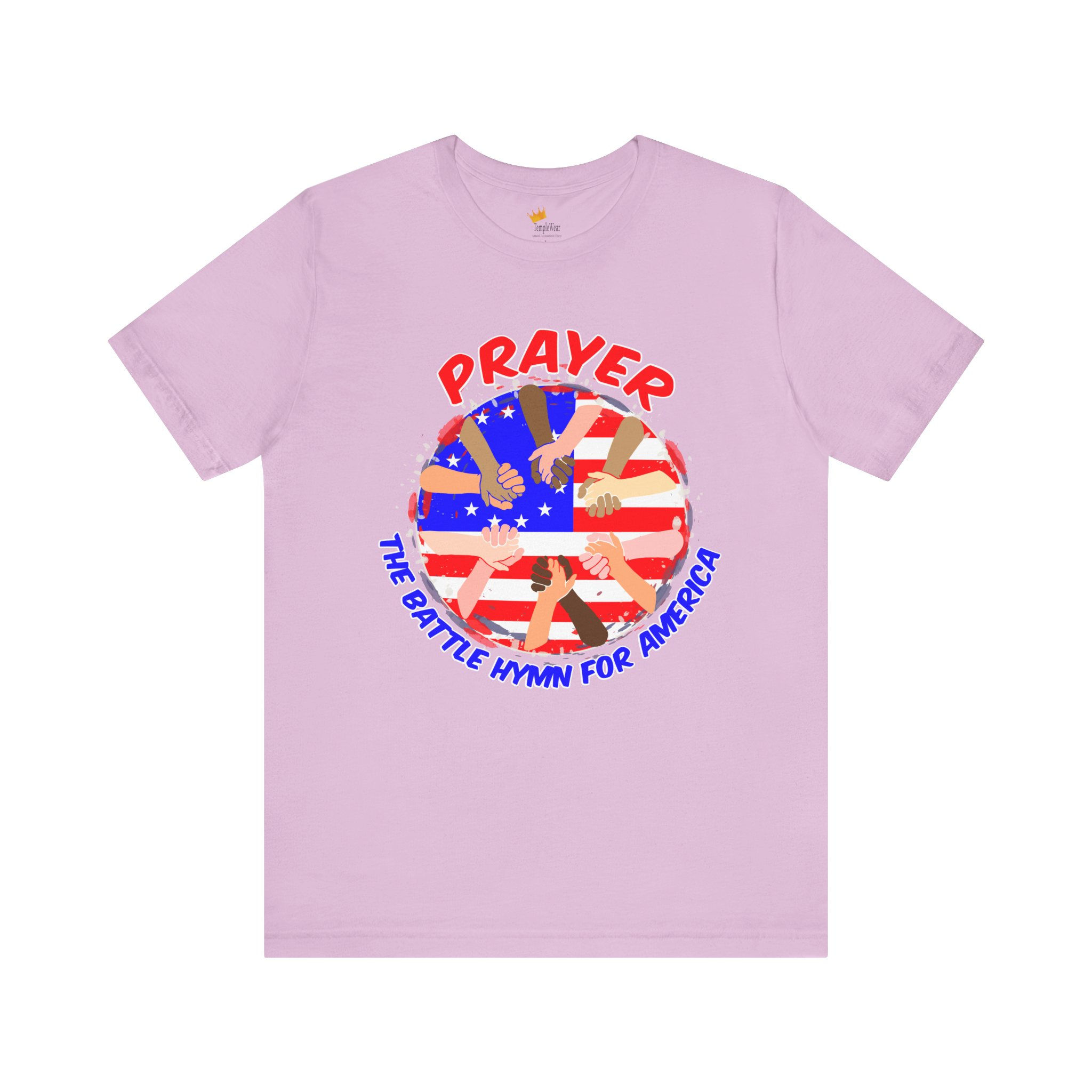 Prayer T‑Shirt — "Prayer: The Battle Hymn of America" Patriotic Faith Tee