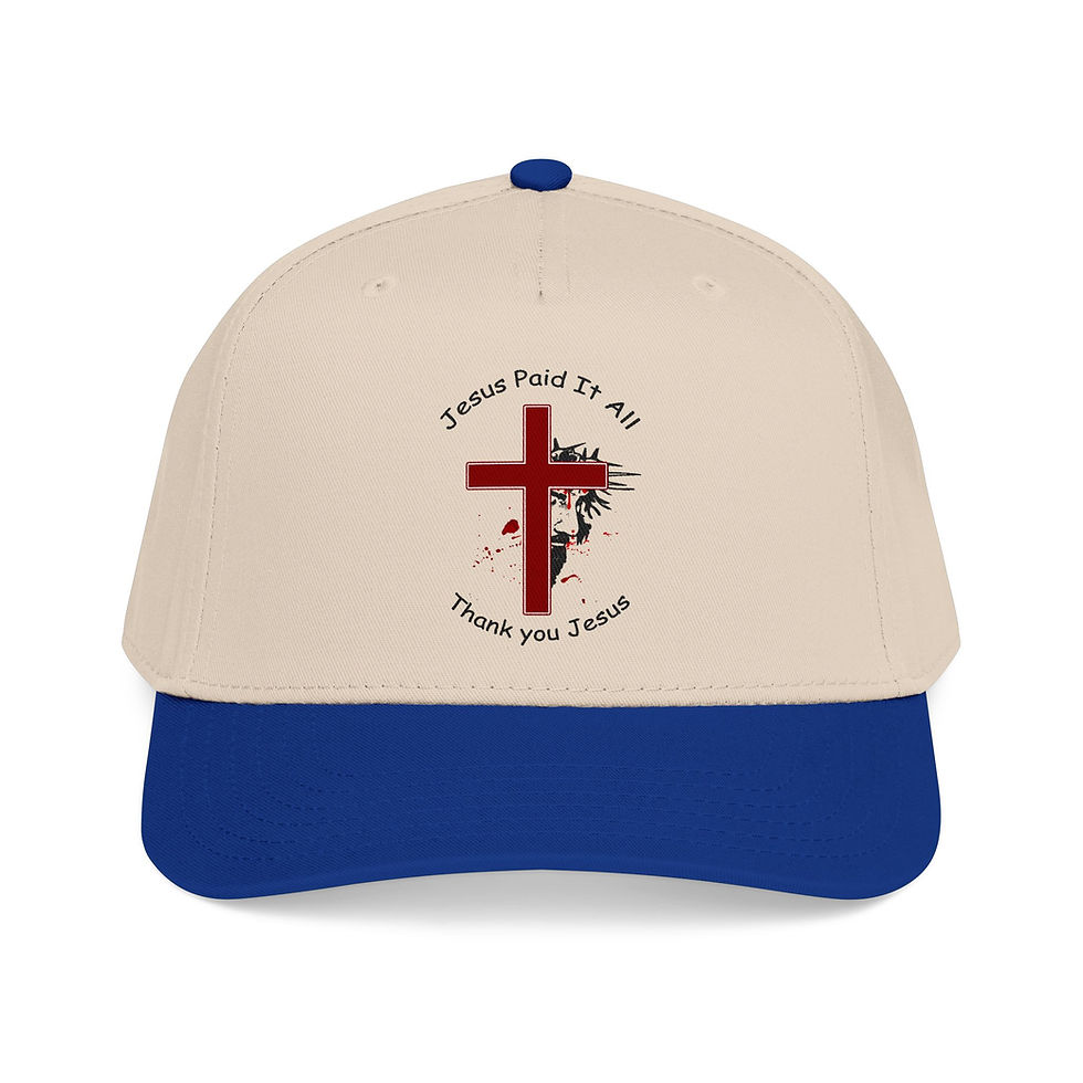 Thumbnail: Jesus Paid it All -The Blood of Jesus Christian Victory Living - Christian Gifts