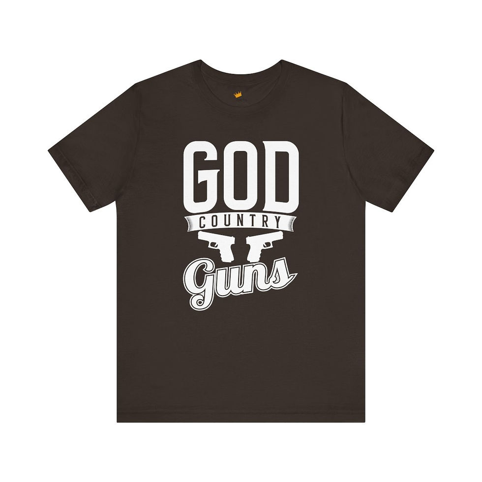 Thumbnail: UniSex OneSize Retail Fit 2nd Amendment God & Country